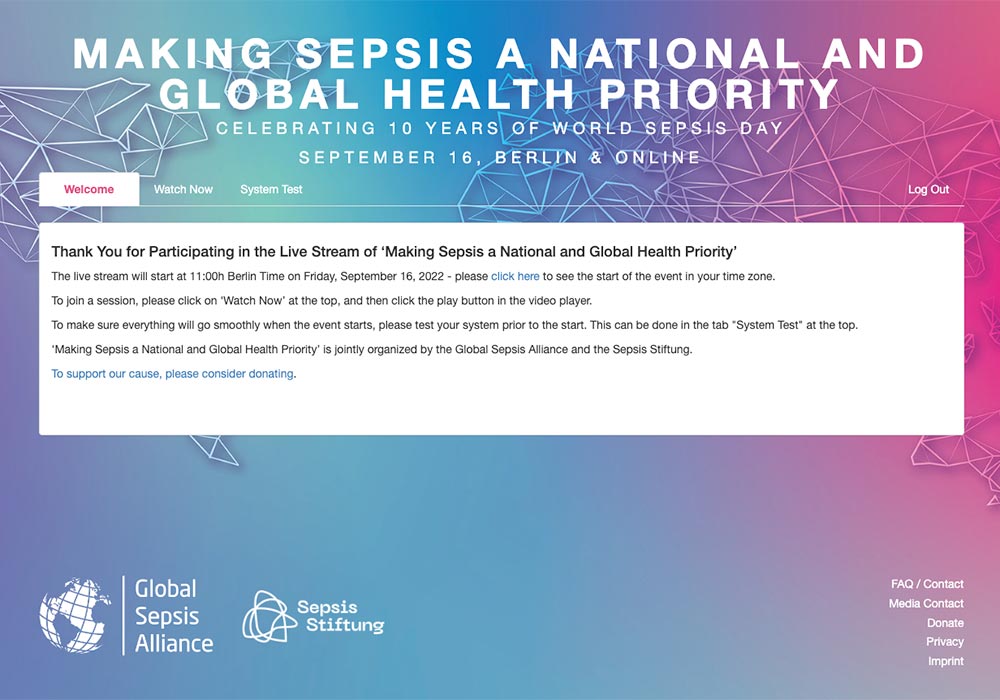 World Sepsis Day Berlin NC3